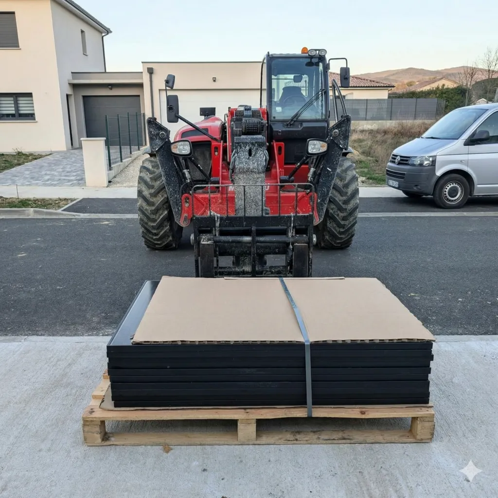 Livraison panneaux solaires