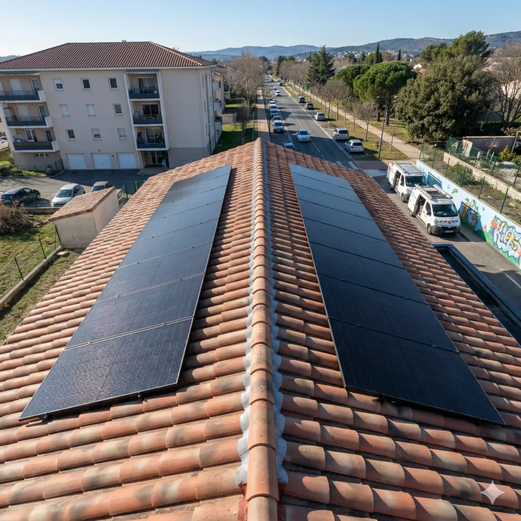 Installation panneaux solaires